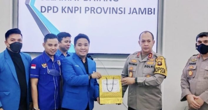 Kapolda Jambi Dukung Penuh Keberangkatan KNPI ke Maluku Utara