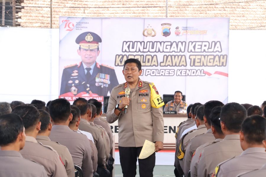 Kapolda Jateng Tegaskan Polres Kendal untuk Jaga Netralitas Jelang Pilkada