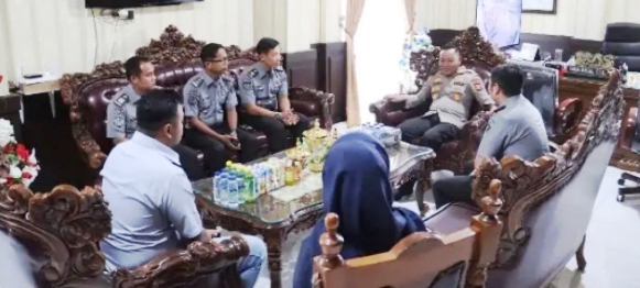 Kapolres Agung Basuki Sambut Hangat Kunjungan Imigrasi, Wujudkan Kolaborasi Penegakan Hukum