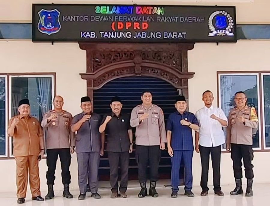 Kapolres Tanjab Barat Baru Awal Komunikasi dengan DPRD