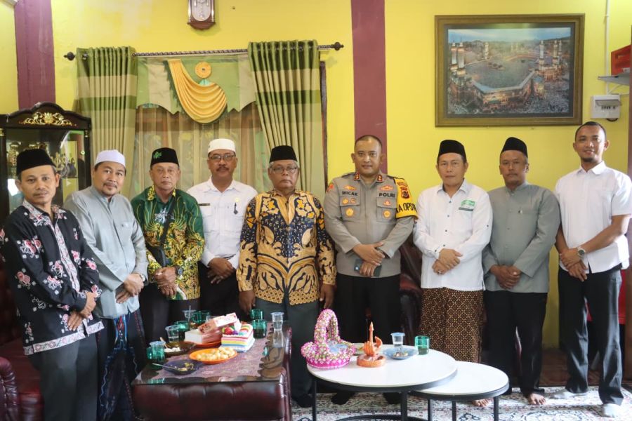 Kapolres Tanjab Barat Rangkul NU dan Muhammadiyah Jaga Keamanan