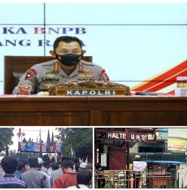 Kapolri Terbitkan Surat Telegram Minta Jajaran Kepolisian Humanis dan Tak Reaktif Respon Aksi Demont
