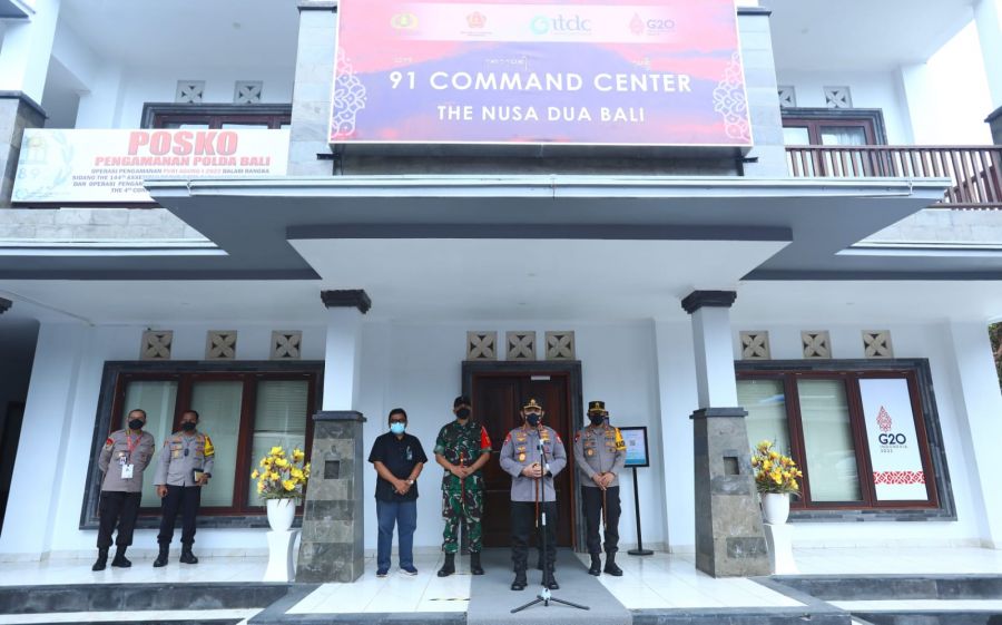 Kapolri Tinjau 91 Command Center di Bali Untuk Pastikan Pengamanan Event Internasional 