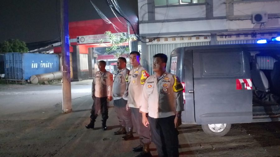Kapolsek Cikupa Apresiasi Kerja Keras Personel dalam Patroli Mobile Ops Cipkon