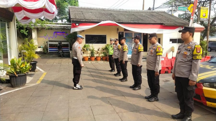 Kapolsek Cikupa: Disiplin dan Kesiapan Anggota Polsek Adalah Prioritas Utama