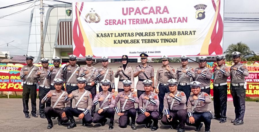 Keluarga Besar Senkom Mitra Polri Tanjab Barat Ucapkan Selamat dan Sukses di Tempat yang Baru