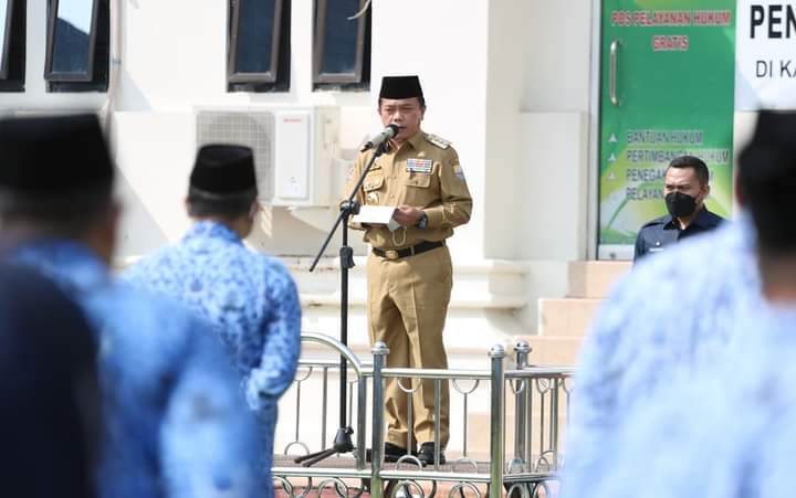 Perdana Al Haris Kukuhkan Pejabat  Pimpinan Tinggi Pratama Lingkup Pemprov Jambi
