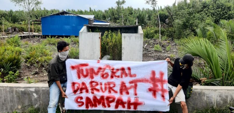 Kuala Tungkal Darurat Sampah, Relawan Peduli Sampah Tanjabbar Prihatin