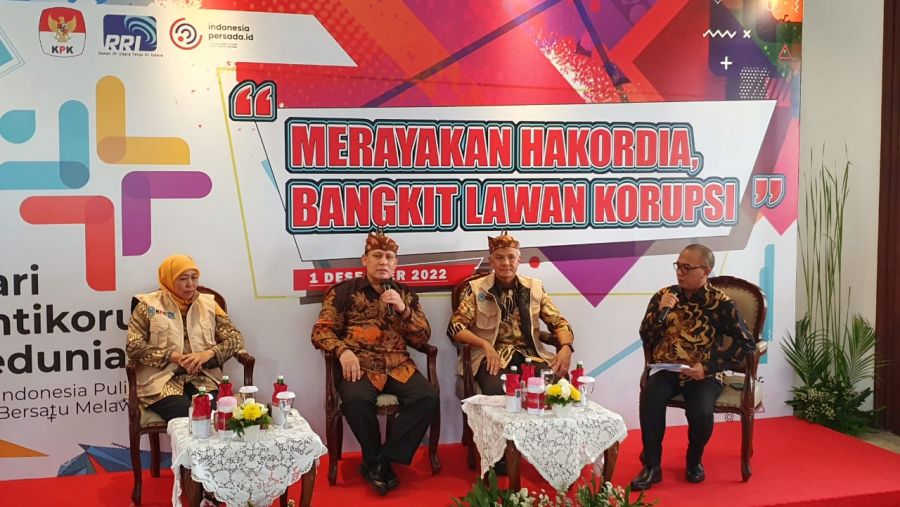 Ketua KPK: Momentum Harkodia 2022 Menguatkan Partisipasi Masyarakat Berantas Korupsi