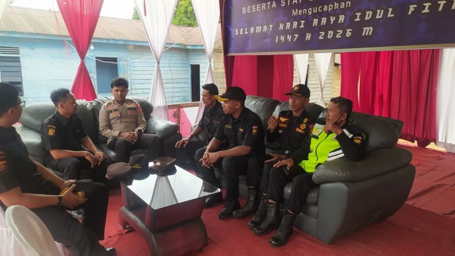 Ketua Senkom Tanjabbar Tinjau Pos Pelayanan Operasi Ketupat