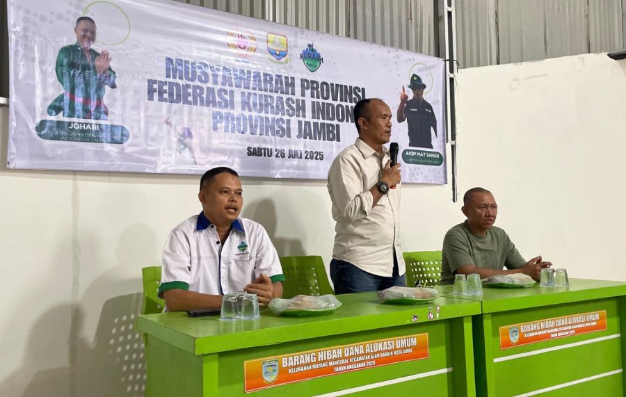 Ketum KONI Jambi Buka Musprov Ferkushi, Dorong Prestasi Kurash Lebih Maju