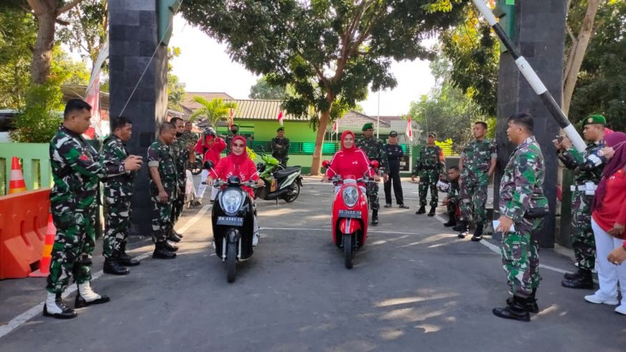 Kodim 1615/Lotim Gelar Lomba Semarak HUT Kemerdekaan RI ke 77