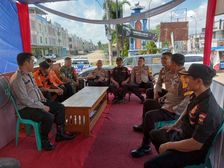 Kompol Agus Saleh Lakukan Kunjungan ke PosYan dan PosPam Merangin