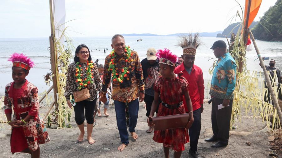 Korem 172/PWY Siap Bantu Pembangunan Gereja GKI Klasis Tanah Merah Barat