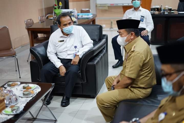 Kunjungan Perdana Gubernur Alharis ke BPKP Provinsi Jambi