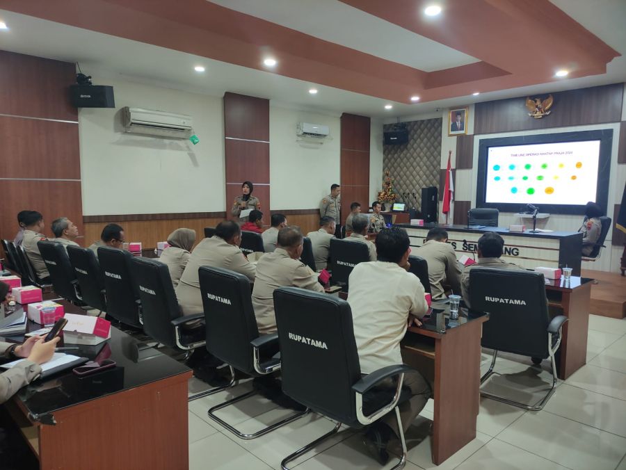 Laporan Kinerja Instansi Pemerintah, Polres Semarang berikan Laporan Kinerja 2023
