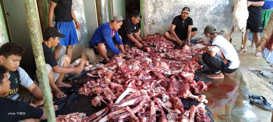 LDII Bahar Selatan Kurban Bersama Warga