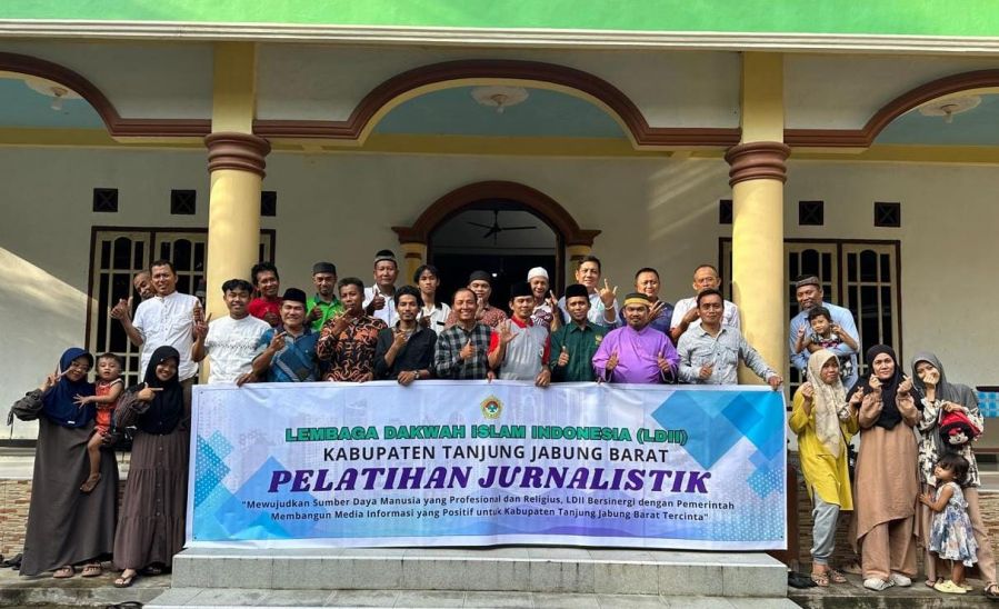 LDII Tanjab Barat Gelar Pelatihan Jurnalistik: Tingkatkan Semangat Dakwah Lewat Karya Tulis
