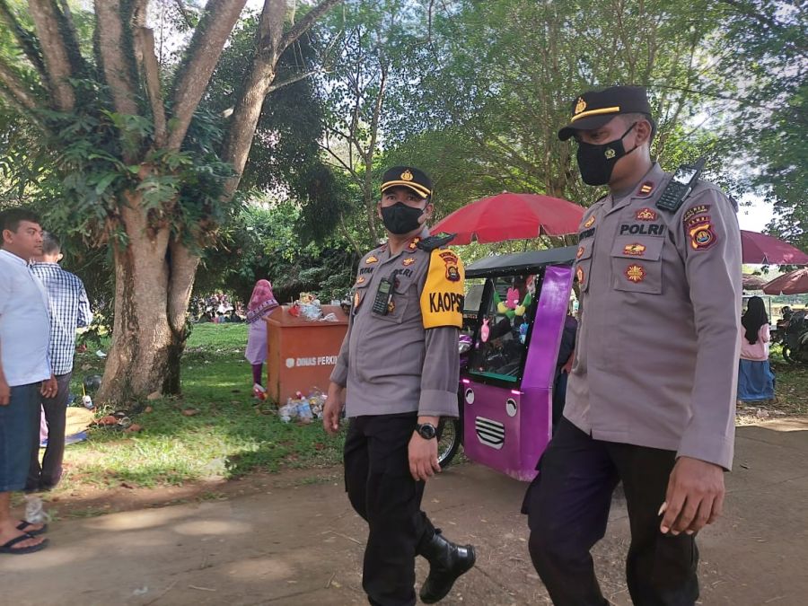 Libur Lebaran 2022, Kapolres Pantau Objek Wisata