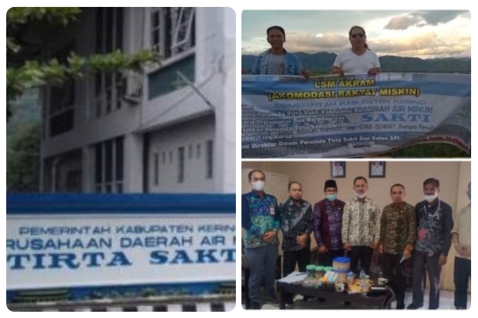 LSM AKRAM Akan Lapor Kejati Atas Dugaan Tipikor Perumda Tirta Sakti Kerinci