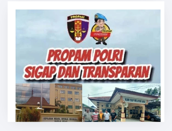 M Eral Laporkan Oknum Sikum Polres Batang Hari ke Kadiv Propam Mabes Polri