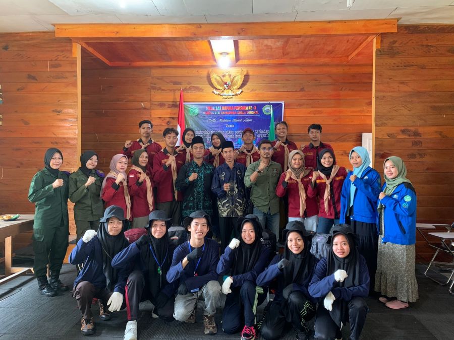 Mapala Pamsaka Kampus Stai An-Nadwah Kuala Tungkal Gelar Diklatsar Ke 10