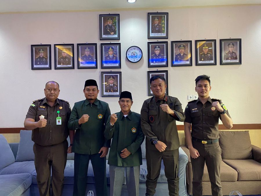 Memperkuat Hubungan, DPD LDII Tanjab Barat Berkunjung Kejari