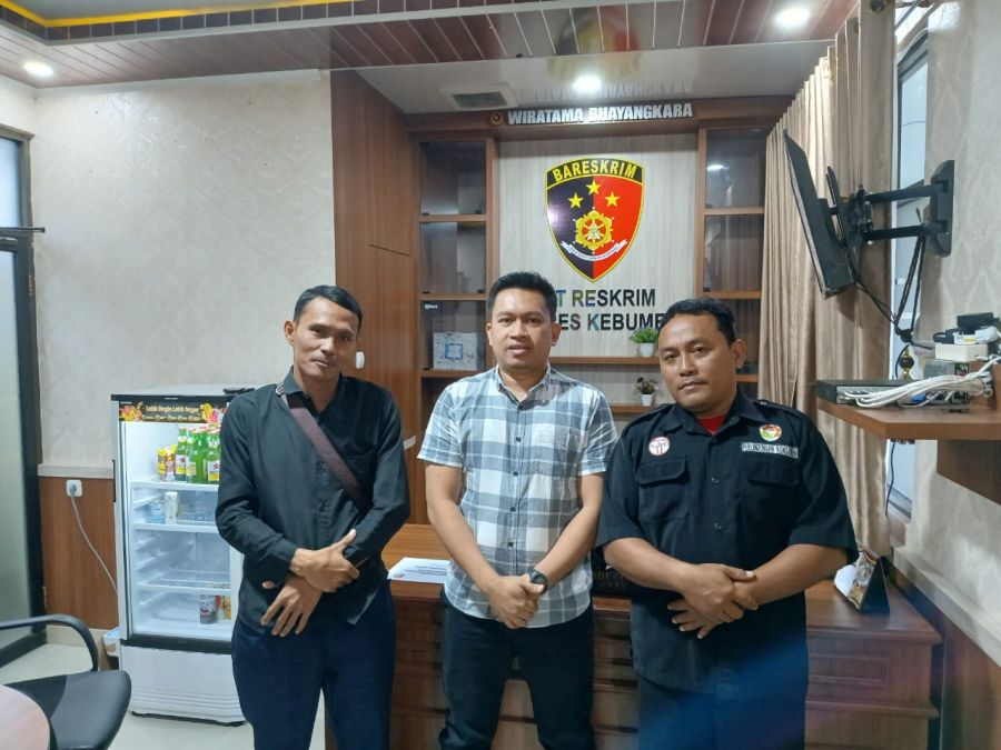 Merasa di Kriminalisasi Sugiyono Menghadap Kasat Reskrim Atas Saran Kapolres Kebumen