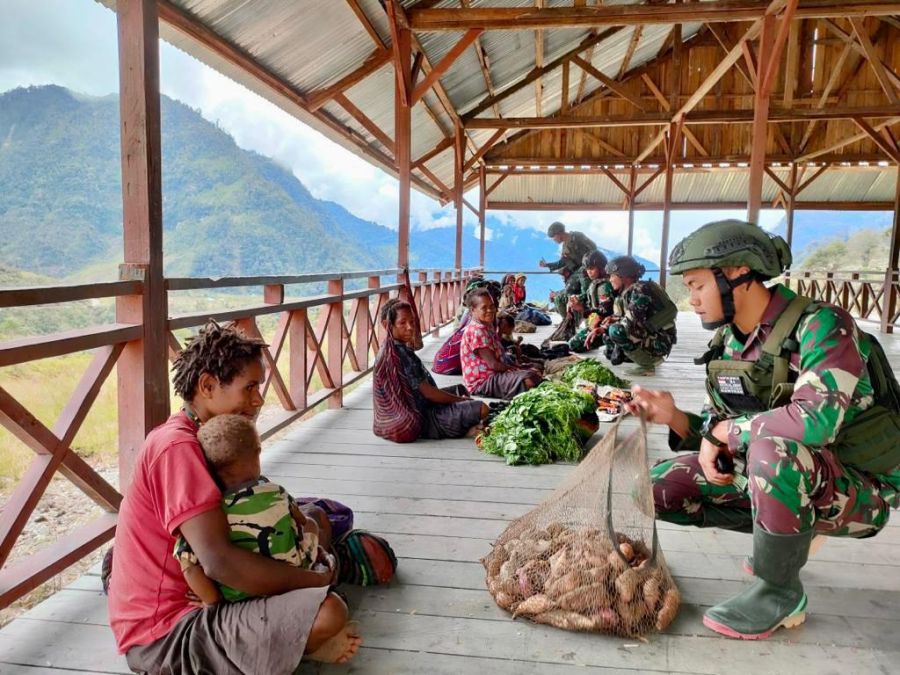 Naruwa..Naruwa, Datang Dengan Noken Kosong, Pulang Penuh Sayur Mayur..