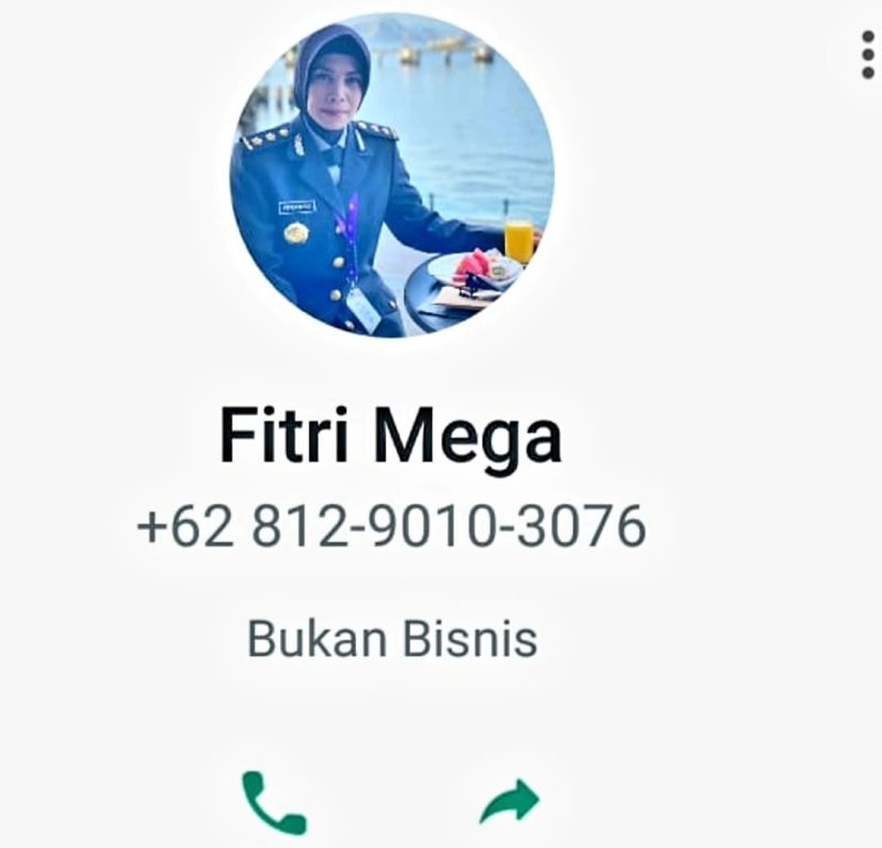 Nomor WhatsApp Berfoto AKBP Fitria Mega Beredar, Kapolres Tebo: Jangan Percaya dan Itu Bukan Saya