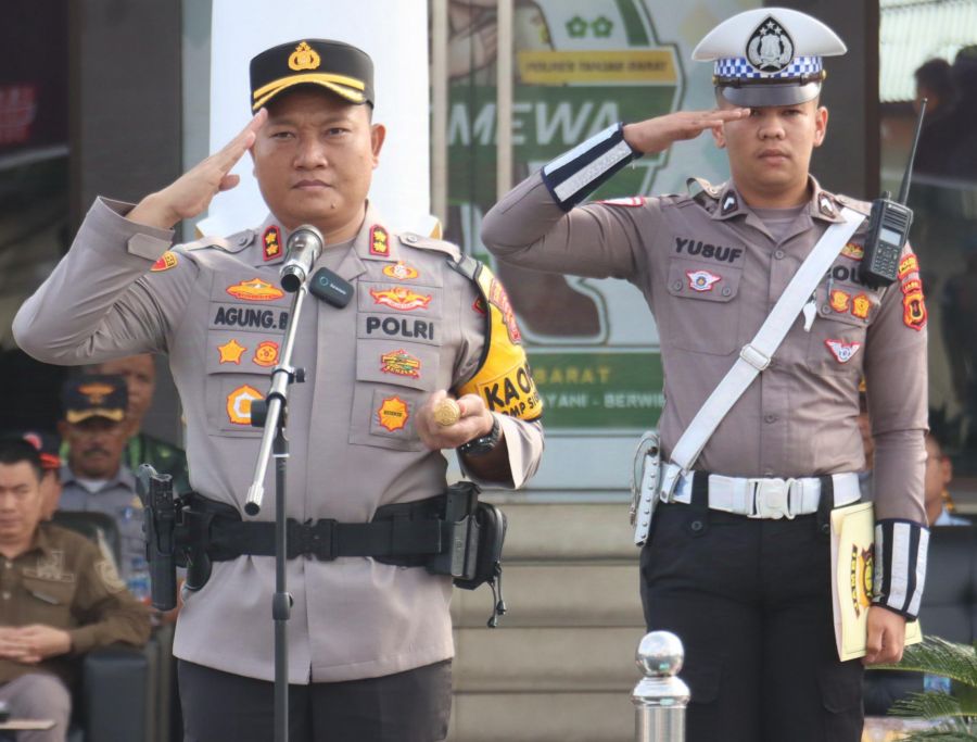 OpsLilin2024: Kapolres Tanjab Barat Siapkan Pengamanan Nataru