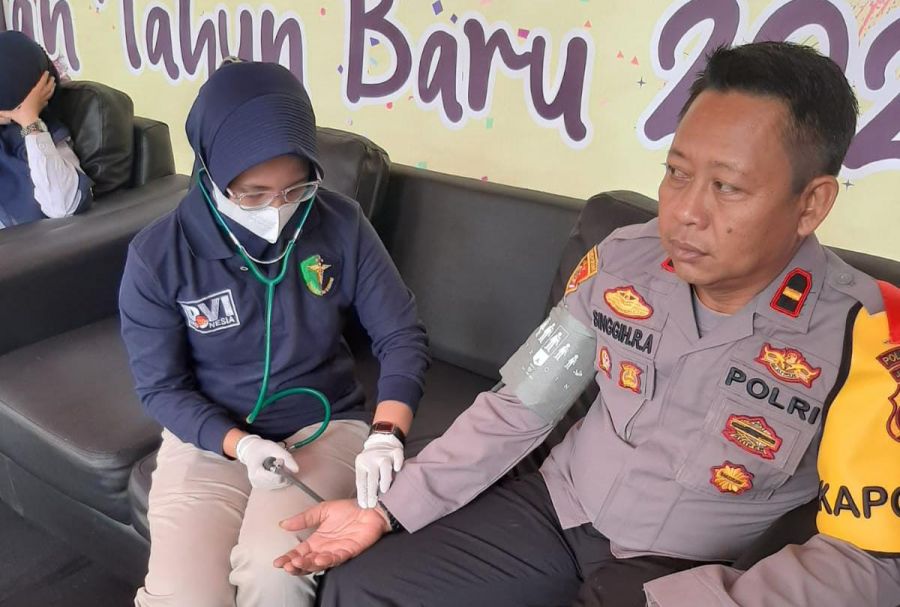 Pastikan Personel Tetap Sehat, Polda Jambi Libatkan Biddokkes Dalam Oerasi Lilin