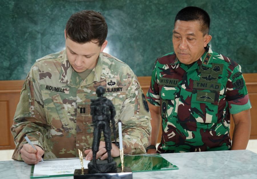 Pembekalan Danjen kopassus kepada Taruna TK IV