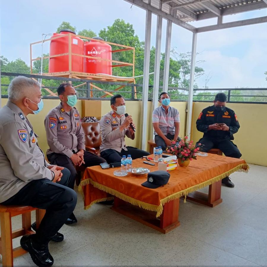 Senkom Hadiri Pemberdayaan Potensi Keamanan oleh Pama Ditbinmas Polda Jambi