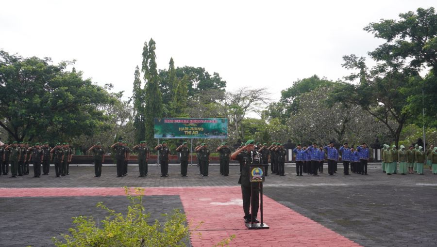 Peringati Hari Juang TNI AD Kodim Boyolali Gelar Ziarah di TMP Ratna Nagara