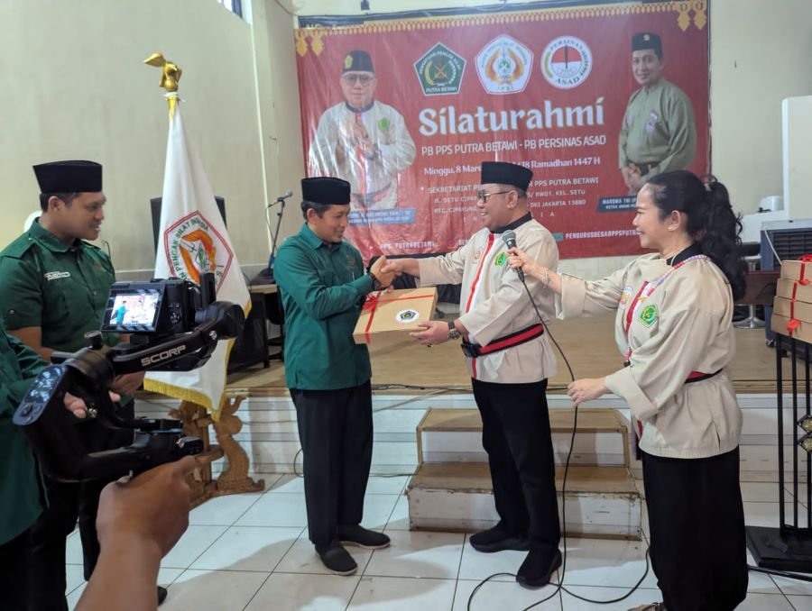 PERSINAS ASAD dan Putra Betawi Jalin Silaturahim Perkuat Persaudaraan Pesilat