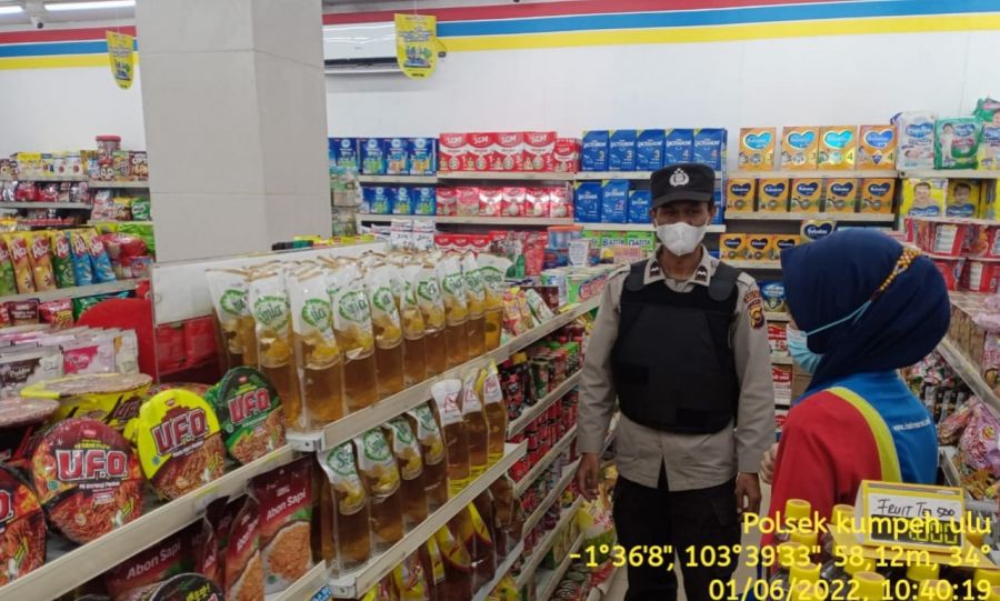 Personil SPK Polsek kumpeh Ulu Lakukan Patroli dan Cek Migor