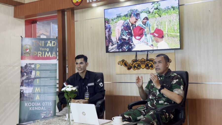 Podcast Rekrutmen TNI, Kodim 0715/Kendal Ajak Generasi Muda Siapkan Diri dan Gratis