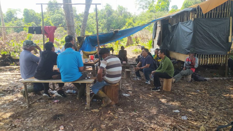 Pol Hut Tanjabbar Stop Perambahan Hutan HLG