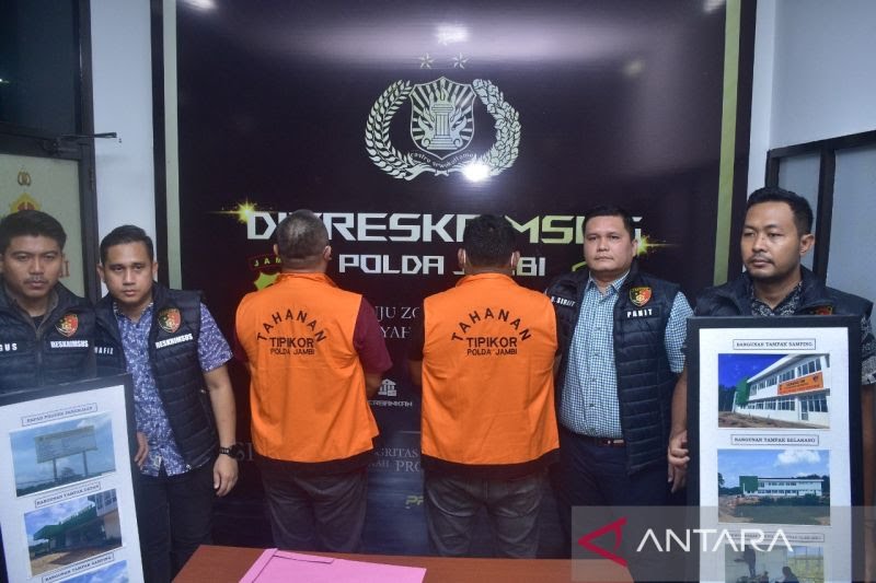 Terkait Kasus Korupsi Puskesmas Bungku, Polda Jambi Tahan 2 Orang Anggota Tim Pokja ULP 