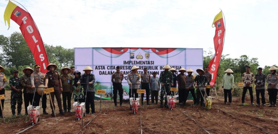 Polres Kendal Gelar Program Ketahanan Pangan Dukung Implementasi Asta Cita Presiden