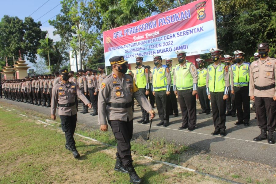 Polres Muaro Jambi Siap Amankan Pilkades Serentak