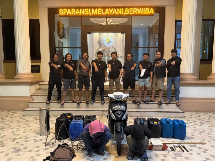 Polres Tanjab Barat Bekuk Spesialis Bongkar Rumah dan Pencuri Kabel, Pelaku Nyaris Kabur ke Jambi