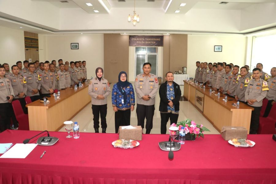 Polresta Tangerang Gelar Pembekalan Bhabinkamtibmas untuk Mendukung Asta Cita Presiden RI