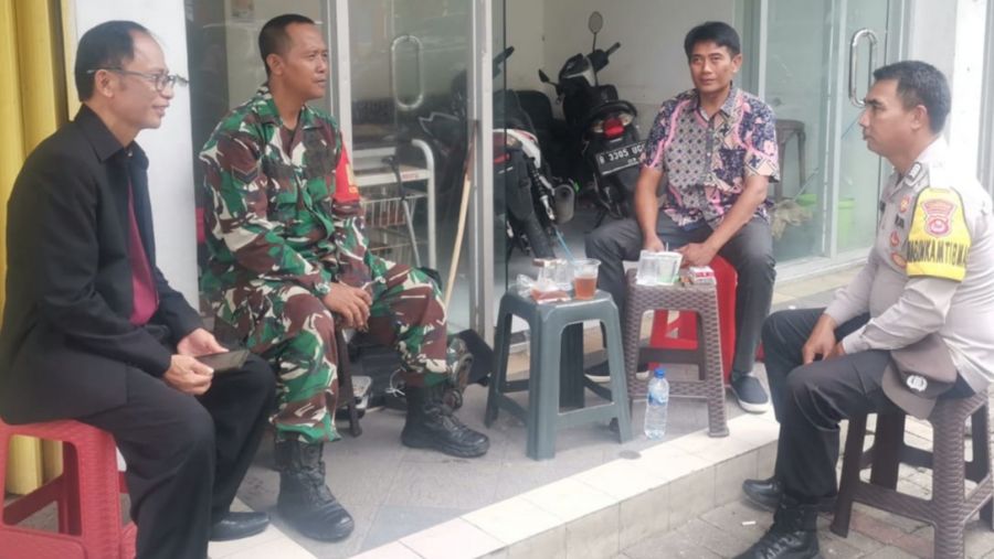 Polri dan TNI Hadir di Sukamulya, Dukung Kamtibmas yang Kondusif