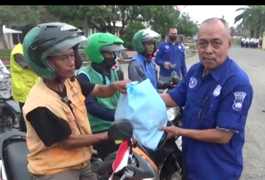 Polri Peduli Pasca Kenaikan BBM di Muaro Jambi