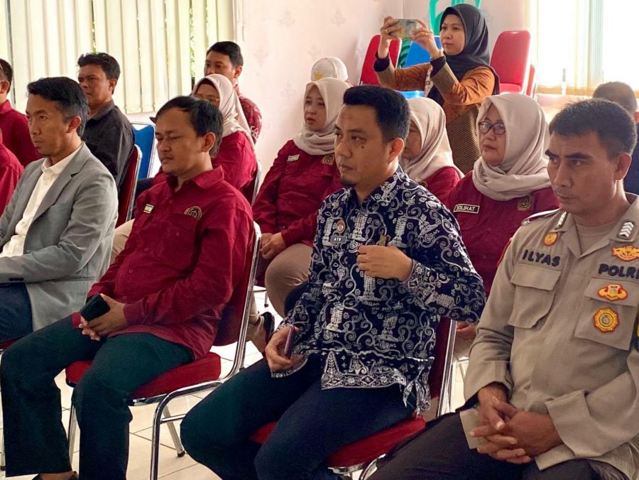 Polsek Cikupa Hadiri Sosialisasi Hukum di Kelurahan Sukamulya Kecamatan Cikupa