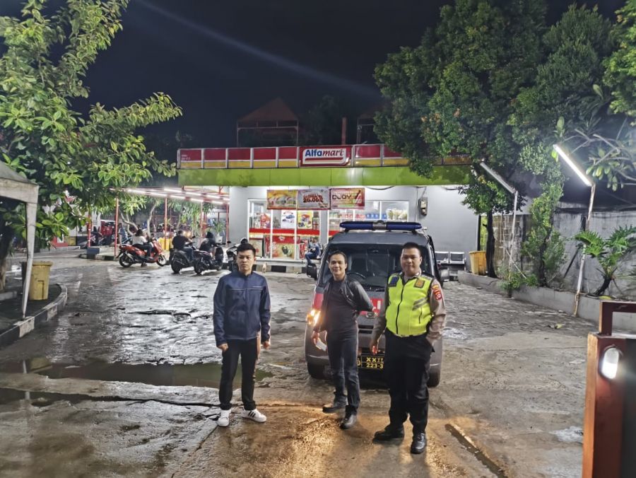 Polsek Cikupa Pastikan Keamanan Lewat Ops Cipkon di Titik-Titik Rawan