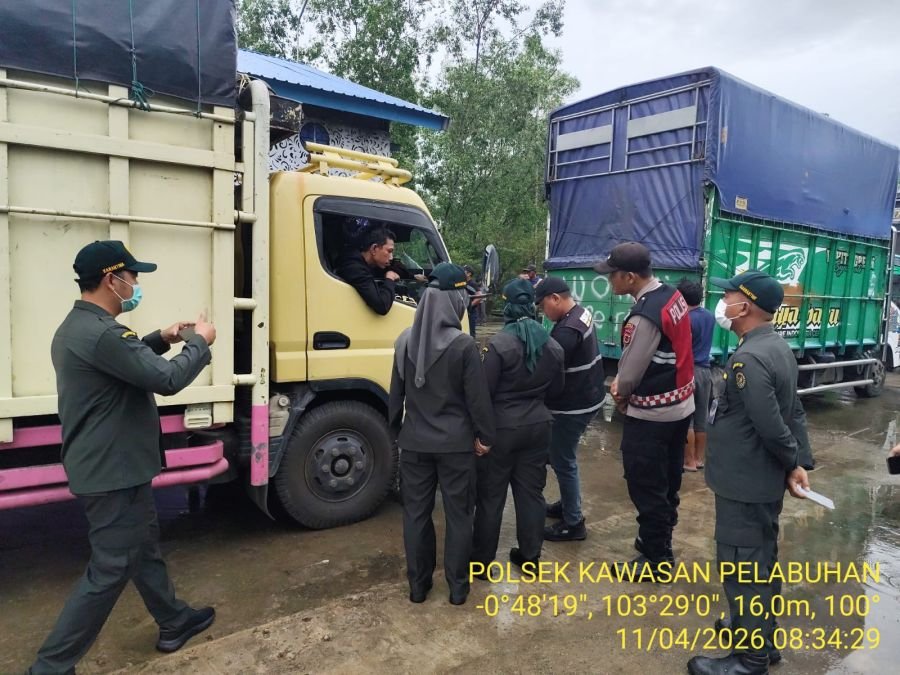 Polsek KSKP Polres Tanjab Barat Perketat Pengawasan untuk Cegah Kejahatan