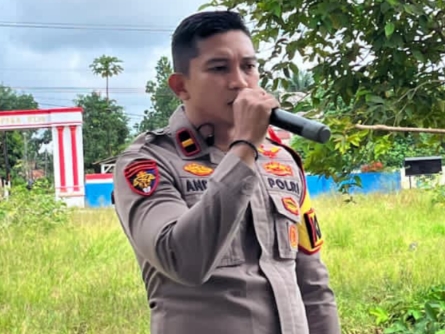 Polsek Tebing Tinggi Dukung Pembangunan Dapur Gizi Masyarakat